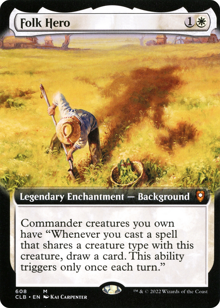 Folk Hero (Surge Foil) [Marvel Super Heroes Commander] | I Want That Stuff Brandon