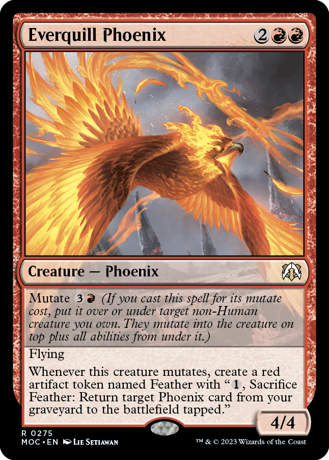 Everquill Phoenix [March of the Machine Commander] | I Want That Stuff Brandon