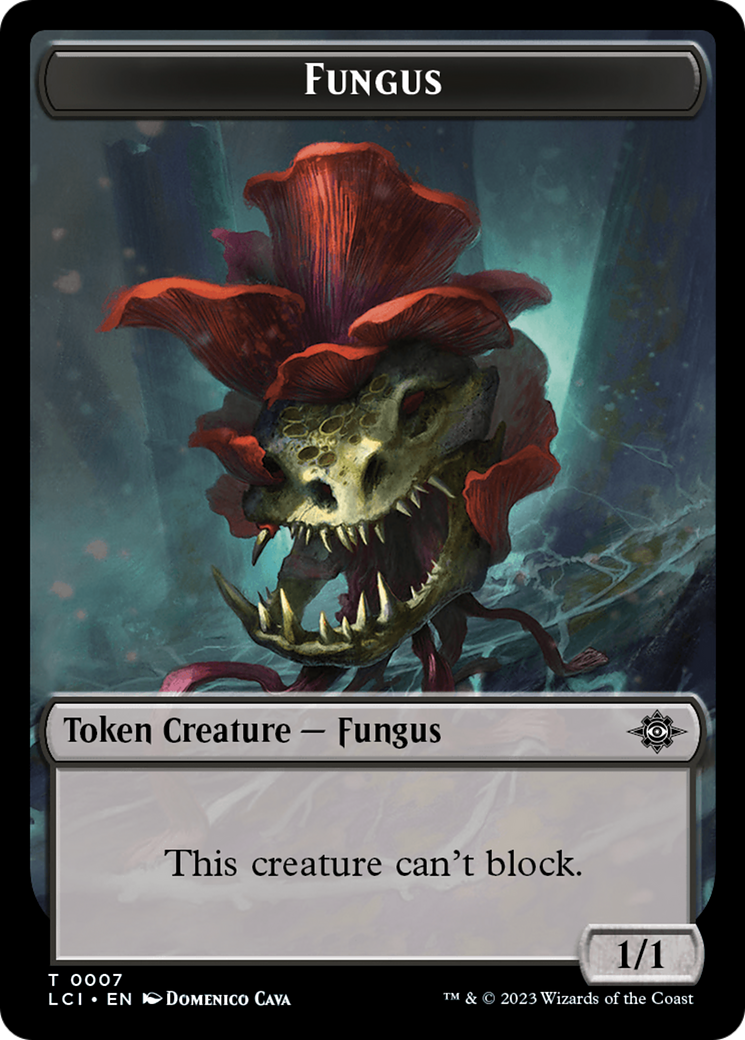 Map // Fungus Double-Sided Token [The Lost Caverns of Ixalan Tokens] | I Want That Stuff Brandon