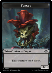 Gnome // Fungus Double-Sided Token [The Lost Caverns of Ixalan Tokens] | I Want That Stuff Brandon