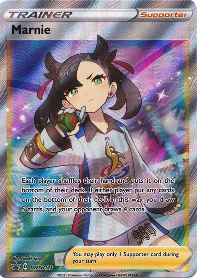 Marnie (SWSH121) [Sword & Shield: Black Star Promos] | I Want That Stuff Brandon