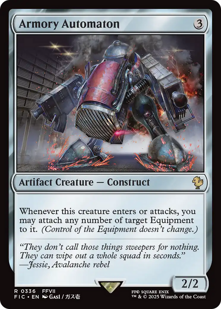 Armory Automaton [FINAL FANTASY Commander] | I Want That Stuff Brandon
