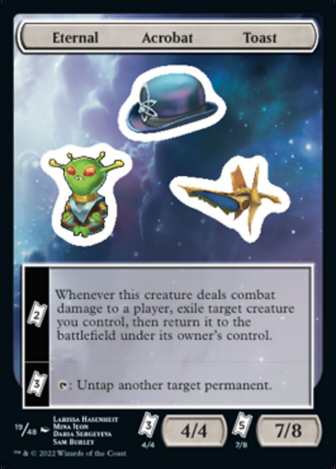 Eternal Acrobat Toast [Unfinity Stickers] | I Want That Stuff Brandon