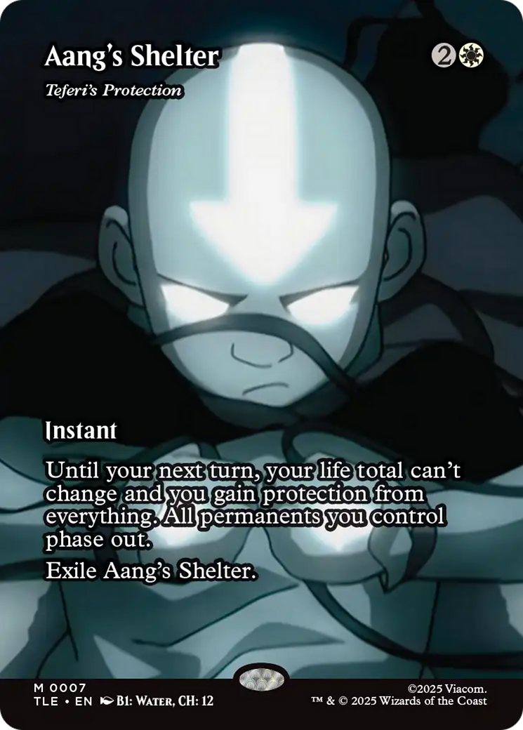 Aang's Shelter - Teferi's Protection (Borderless) [Avatar: The Last Airbender: Eternal-Legal] | I Want That Stuff Brandon
