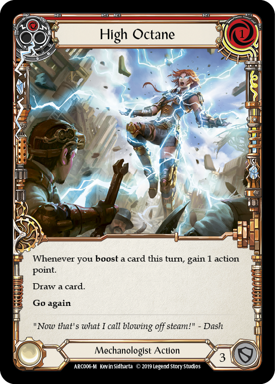 High Octane [ARC006-M] (Arcane Rising)  1st Edition Normal | I Want That Stuff Brandon