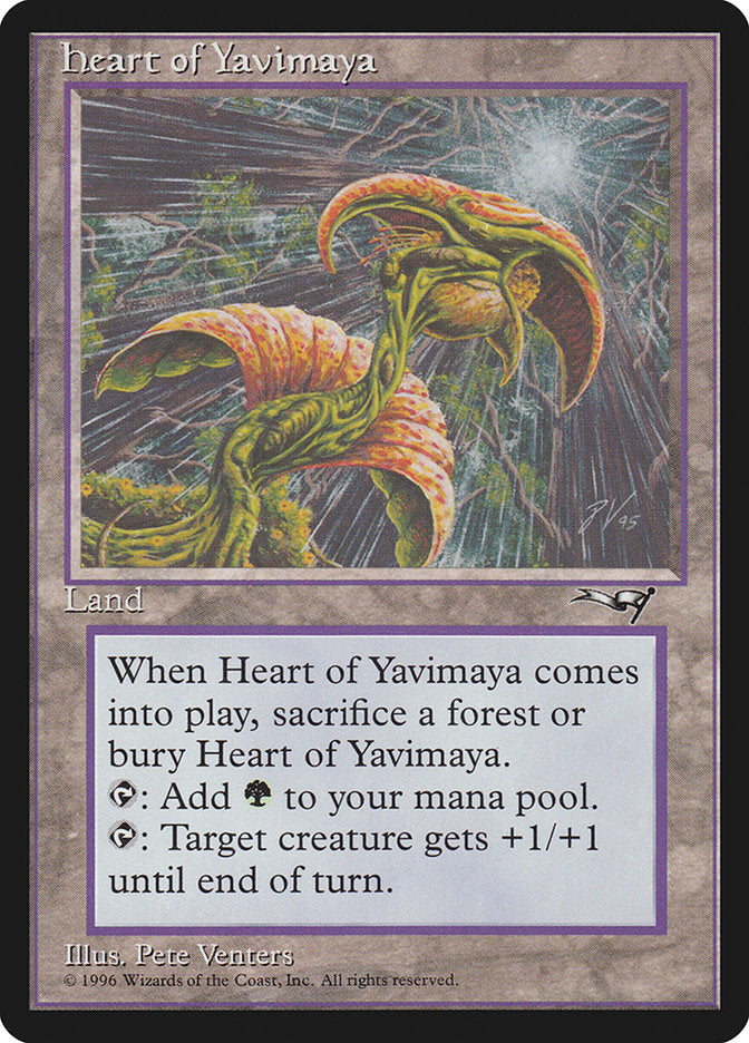 Heart of Yavimaya [Alliances] | I Want That Stuff Brandon