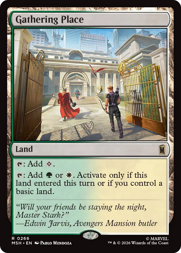 Gathering Place [Marvel Super Heroes] | I Want That Stuff Brandon
