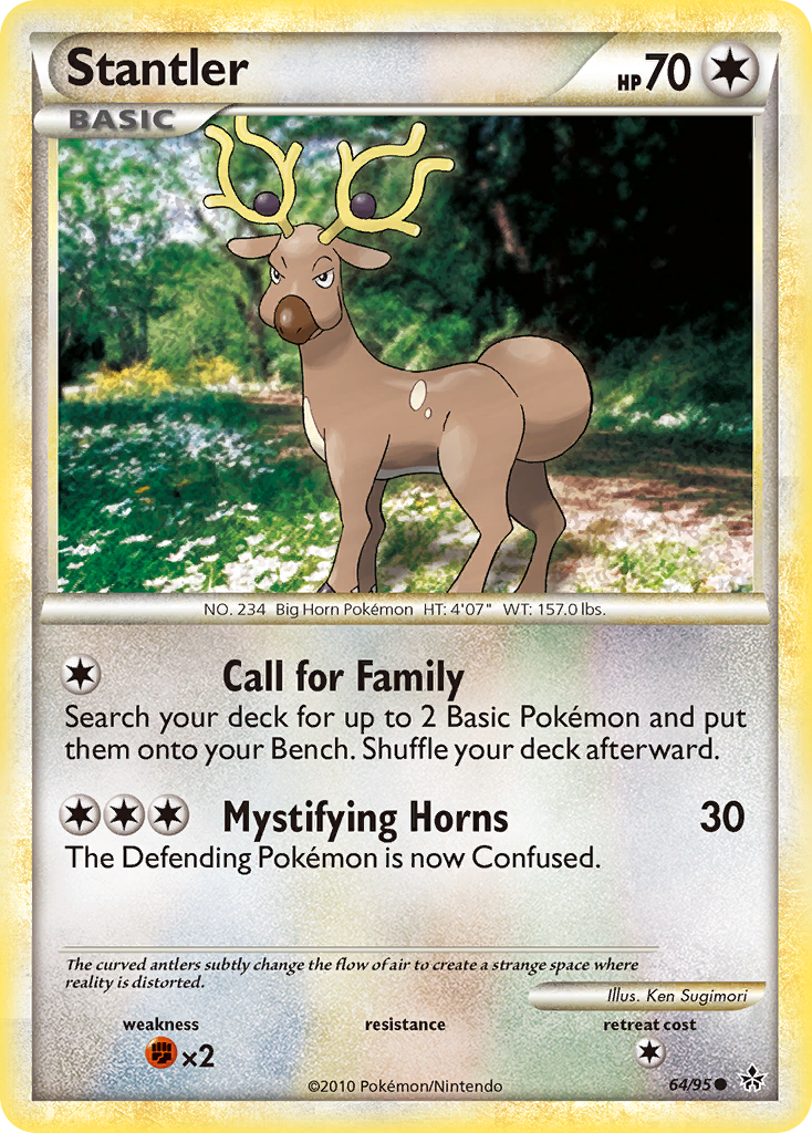 Stantler (64/95) [HeartGold & SoulSilver: Unleashed] | I Want That Stuff Brandon