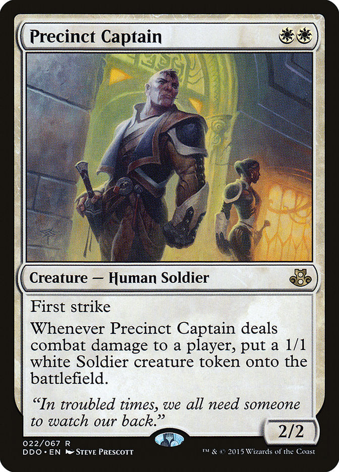 Precinct Captain [Duel Decks: Elspeth vs. Kiora] | I Want That Stuff Brandon