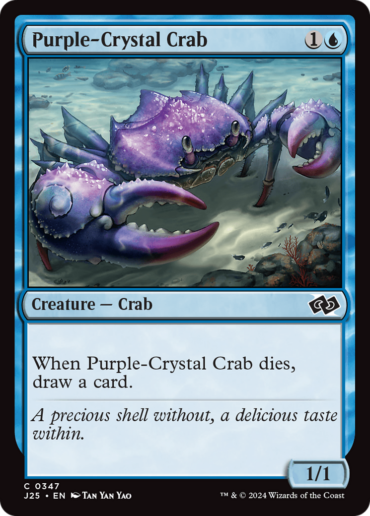 Purple-Crystal Crab [Foundations Jumpstart] | I Want That Stuff Brandon