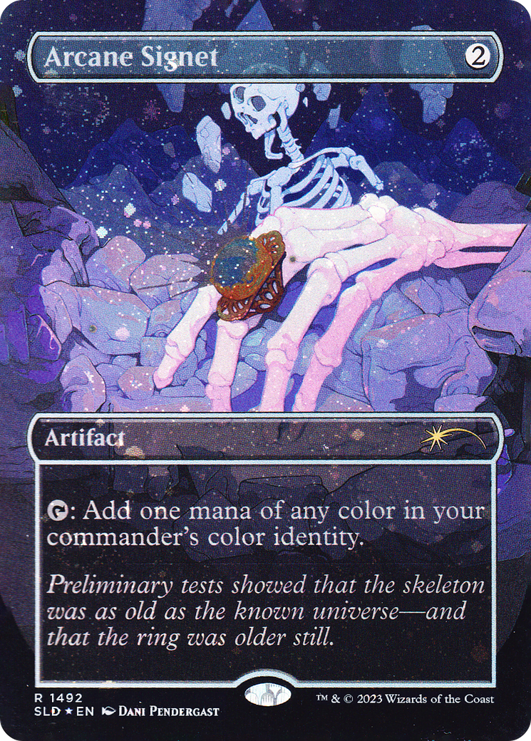 Arcane Signet (1492) (Galaxy Foil) [Secret Lair Drop Series] | I Want That Stuff Brandon