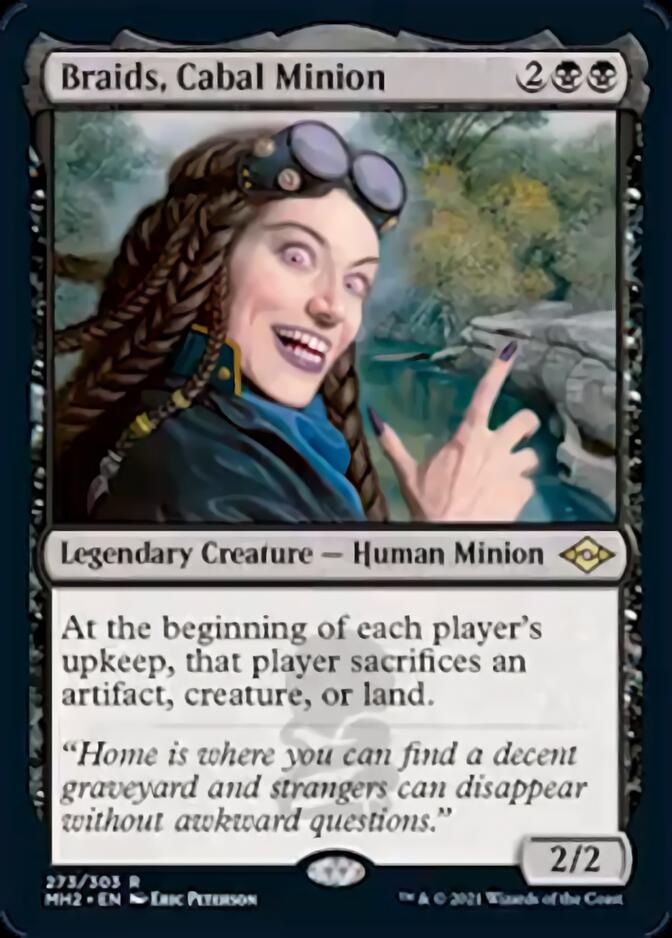 Braids, Cabal Minion (Foil Etched) [Modern Horizons 2] | I Want That Stuff Brandon