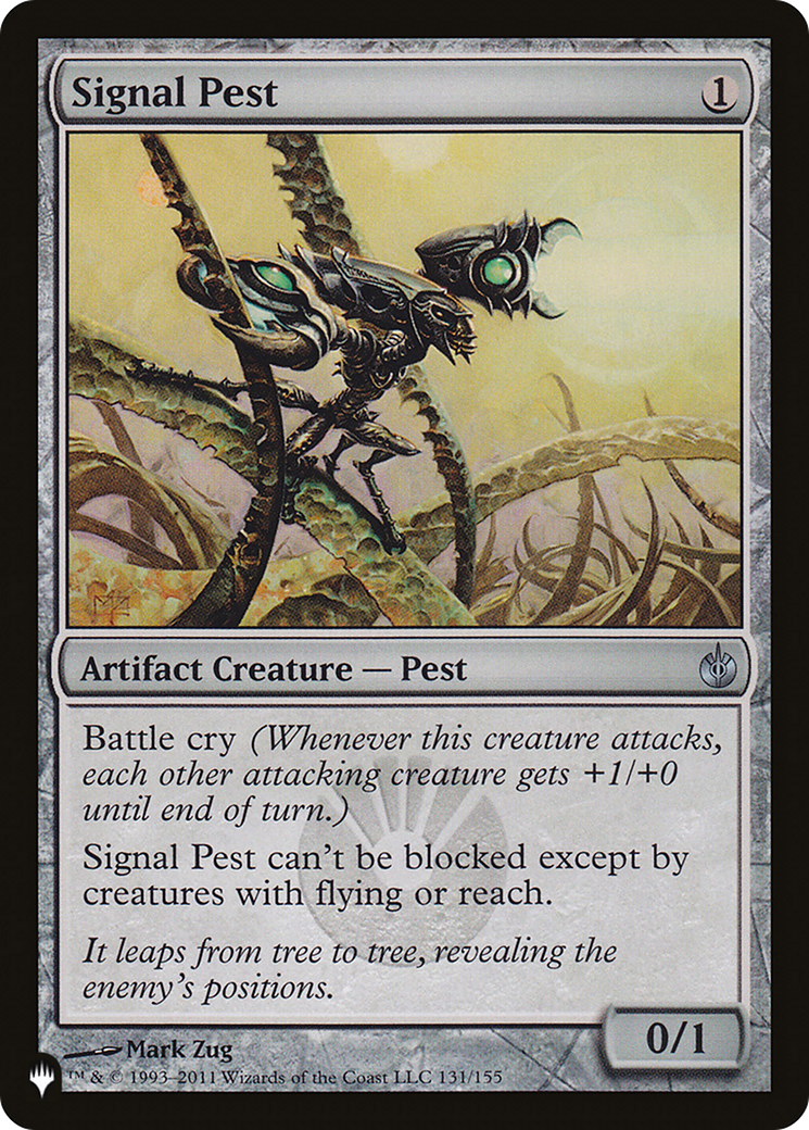 Signal Pest [The List Reprints] | I Want That Stuff Brandon