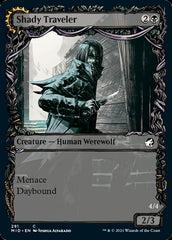 Shady Traveler // Stalking Predator (Showcase Equinox) [Innistrad: Midnight Hunt] | I Want That Stuff Brandon