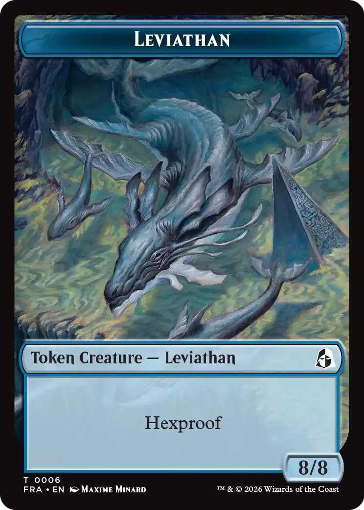 Leviathan // Beast Double-Sided Token [Reality Fracture Tokens] | I Want That Stuff Brandon