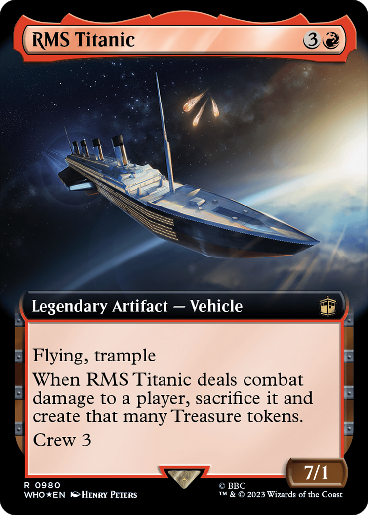 RMS Titanic (Extended Art) (Surge Foil) [Doctor Who] | I Want That Stuff Brandon