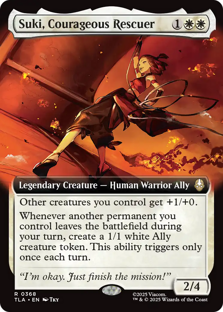 Suki, Courageous Rescuer (Extended Art) [Avatar: The Last Airbender] | I Want That Stuff Brandon
