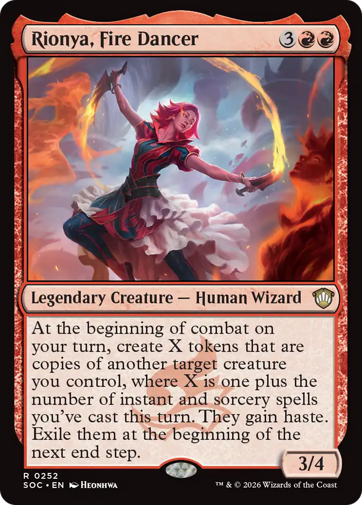 Rionya, Fire Dancer [Secrets of Strixhaven Commander] | I Want That Stuff Brandon