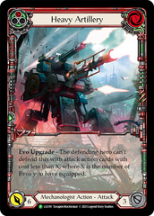 Heavy Artillery (Red) [LGS191] (Promo)  Rainbow Foil | I Want That Stuff Brandon