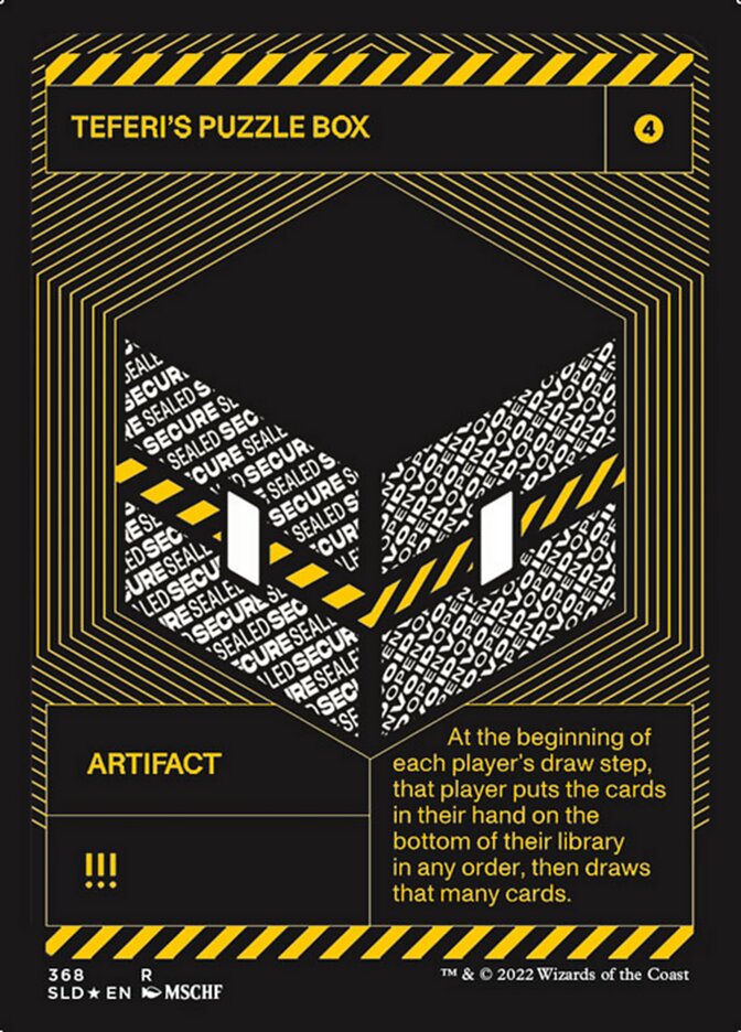 Teferi's Puzzle Box (Foil Etched) [Secret Lair Drop Series] | I Want That Stuff Brandon