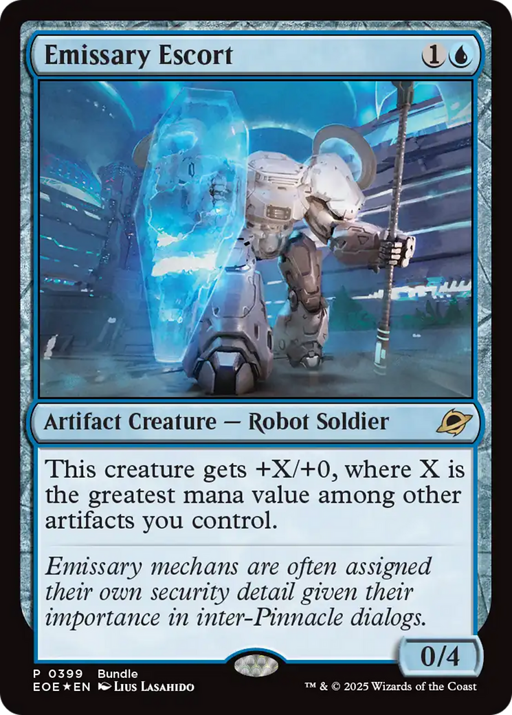 Emissary Escort [Edge of Eternities Promo Pack] | I Want That Stuff Brandon