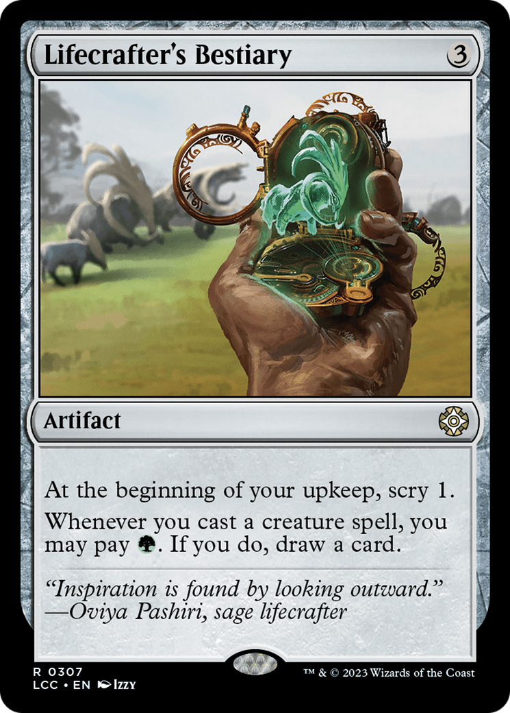 Lifecrafter's Bestiary [The Lost Caverns of Ixalan Commander] | I Want That Stuff Brandon