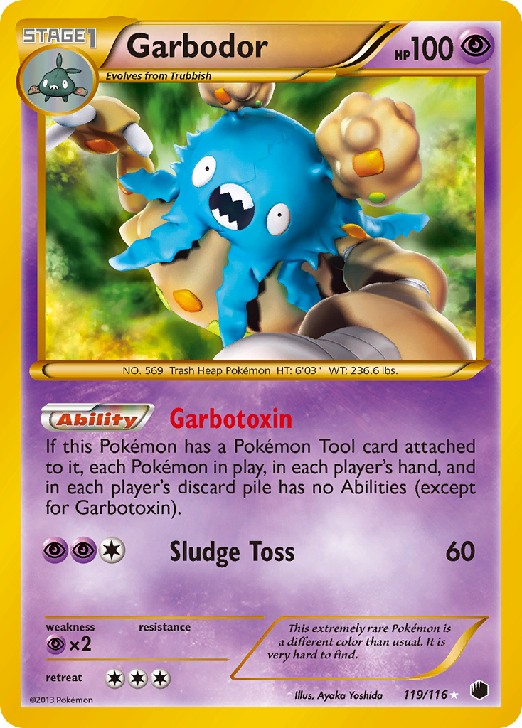 Garbodor (119/116) [Black & White: Plasma Freeze] | I Want That Stuff Brandon