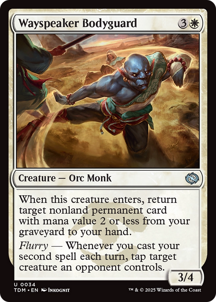 Wayspeaker Bodyguard [Tarkir: Dragonstorm] | I Want That Stuff Brandon