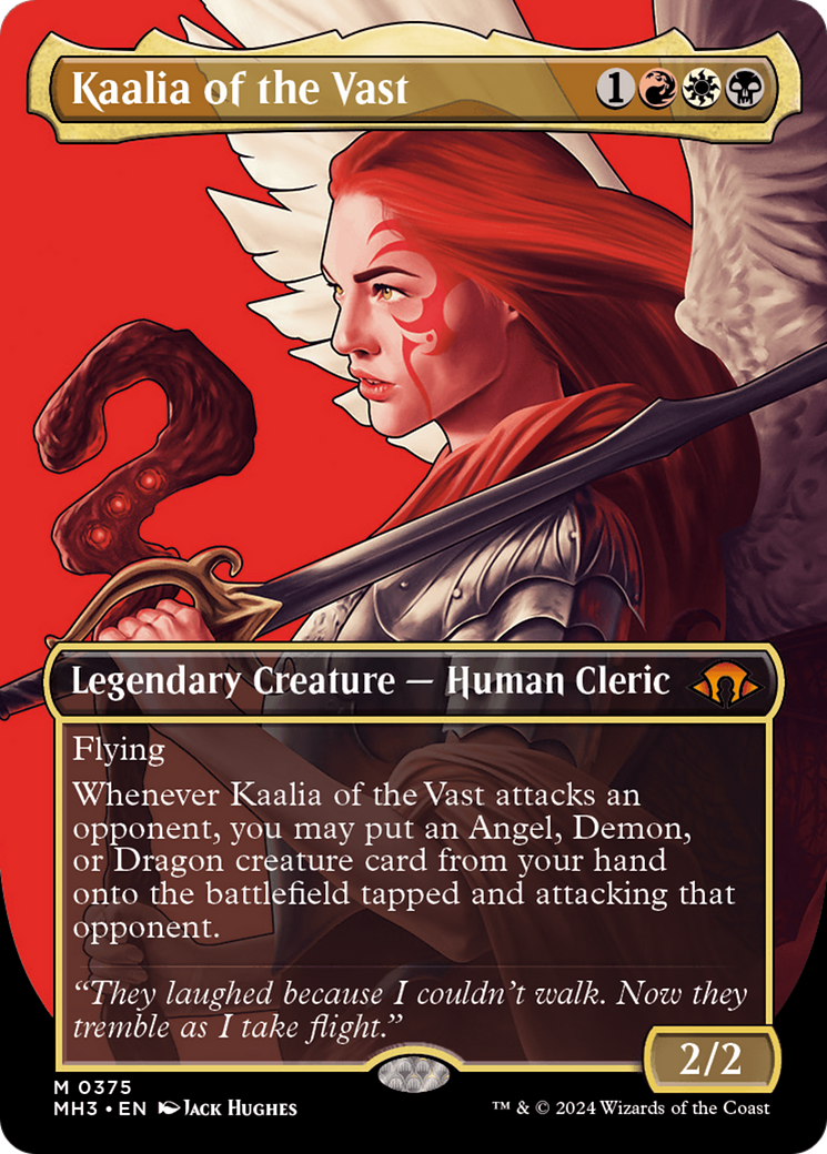 Kaalia of the Vast (Borderless) (0375) [Modern Horizons 3] | I Want That Stuff Brandon