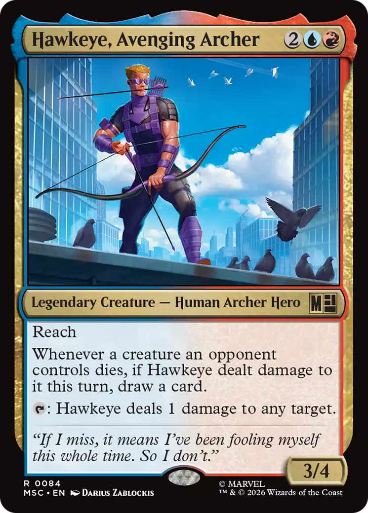 Hawkeye, Avenging Archer [Marvel Super Heroes Commander] | I Want That Stuff Brandon