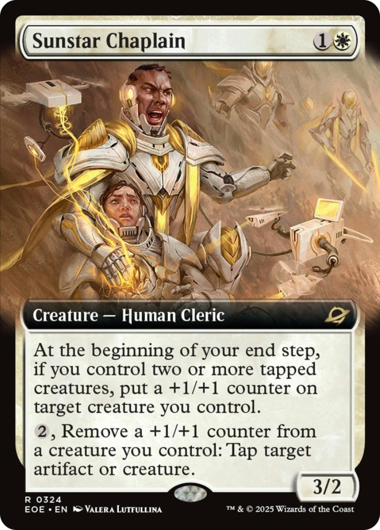 Sunstar Chaplain (Extended Art) [Edge of Eternities] | I Want That Stuff Brandon