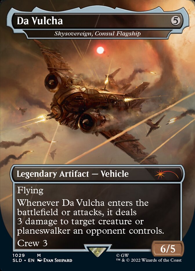 Da Vulcha - Skysovereign, Consul Flagship (Borderless) [Secret Lair Drop Series] | I Want That Stuff Brandon