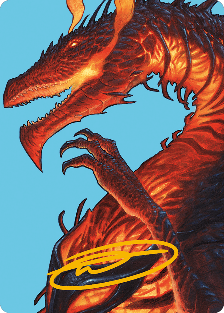 Herigast, Erupting Nullkite Art Card (Gold-Stamped Signature) [Modern Horizons 3 Art Series] | I Want That Stuff Brandon