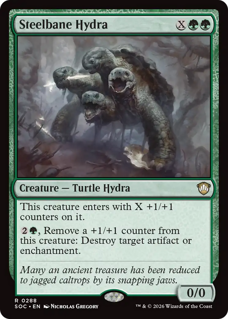 Steelbane Hydra [Secrets of Strixhaven Commander] | I Want That Stuff Brandon