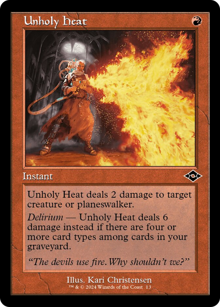 Unholy Heat (Retro) [Modern Horizons 2] | I Want That Stuff Brandon