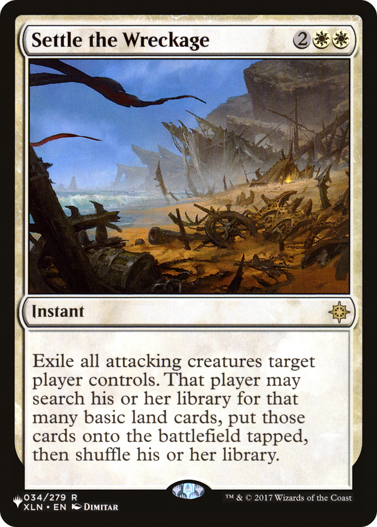 Settle the Wreckage [The List Reprints] | I Want That Stuff Brandon