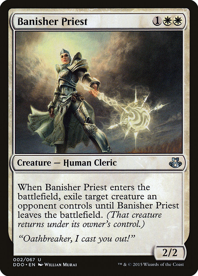 Banisher Priest [Duel Decks: Elspeth vs. Kiora] | I Want That Stuff Brandon