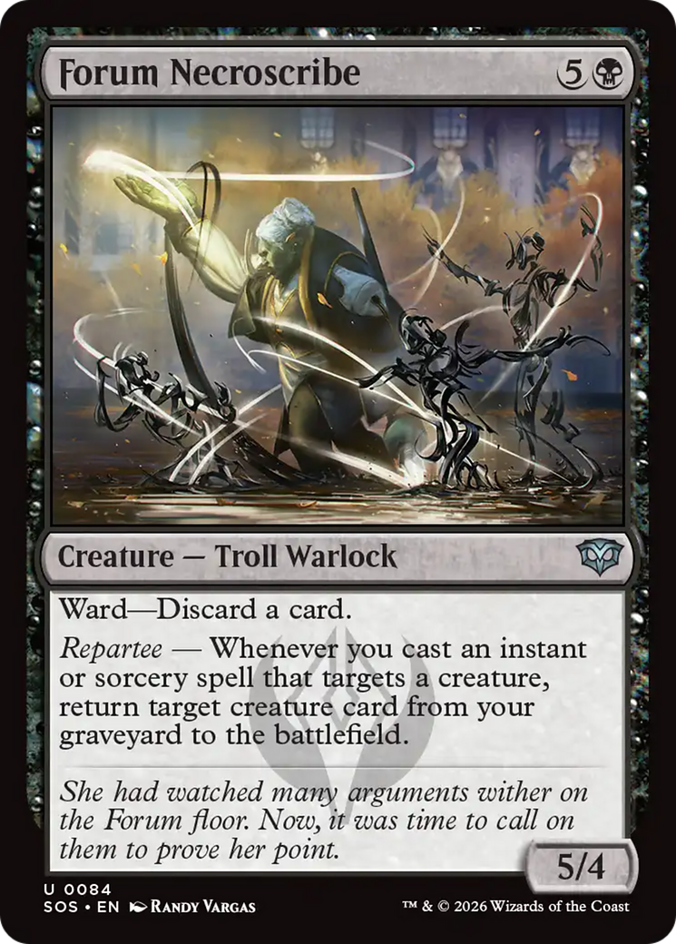 Forum Necroscribe [Secrets of Strixhaven] | I Want That Stuff Brandon