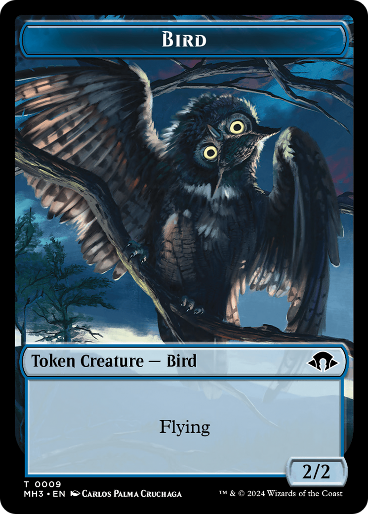 Eldrazi Spawn // Bird Double-Sided Token [Modern Horizons 3 Tokens] | I Want That Stuff Brandon