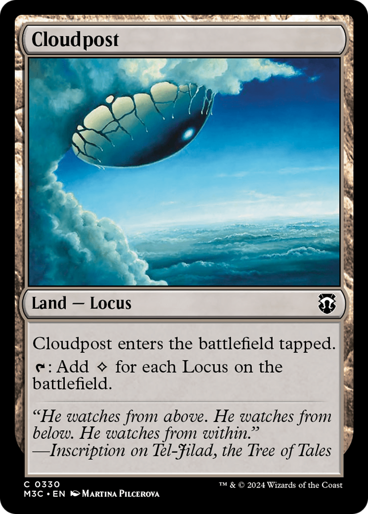 Cloudpost (Ripple Foil) [Modern Horizons 3 Commander] | I Want That Stuff Brandon