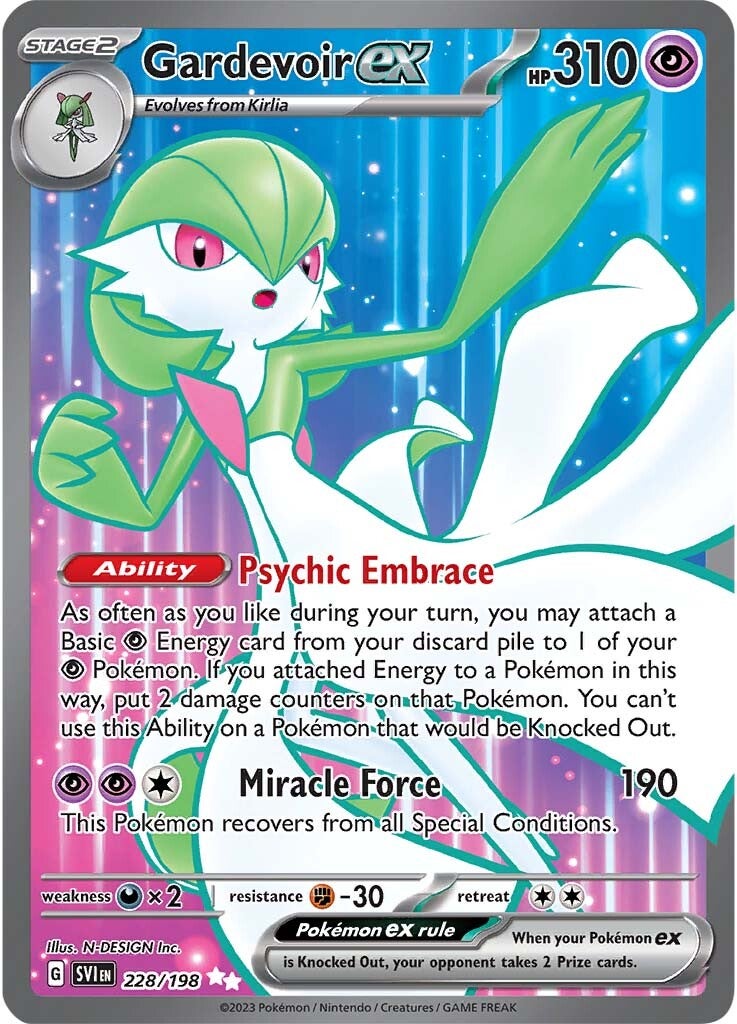 Gardevoir ex (228/198) [Scarlet & Violet: Base Set] | I Want That Stuff Brandon