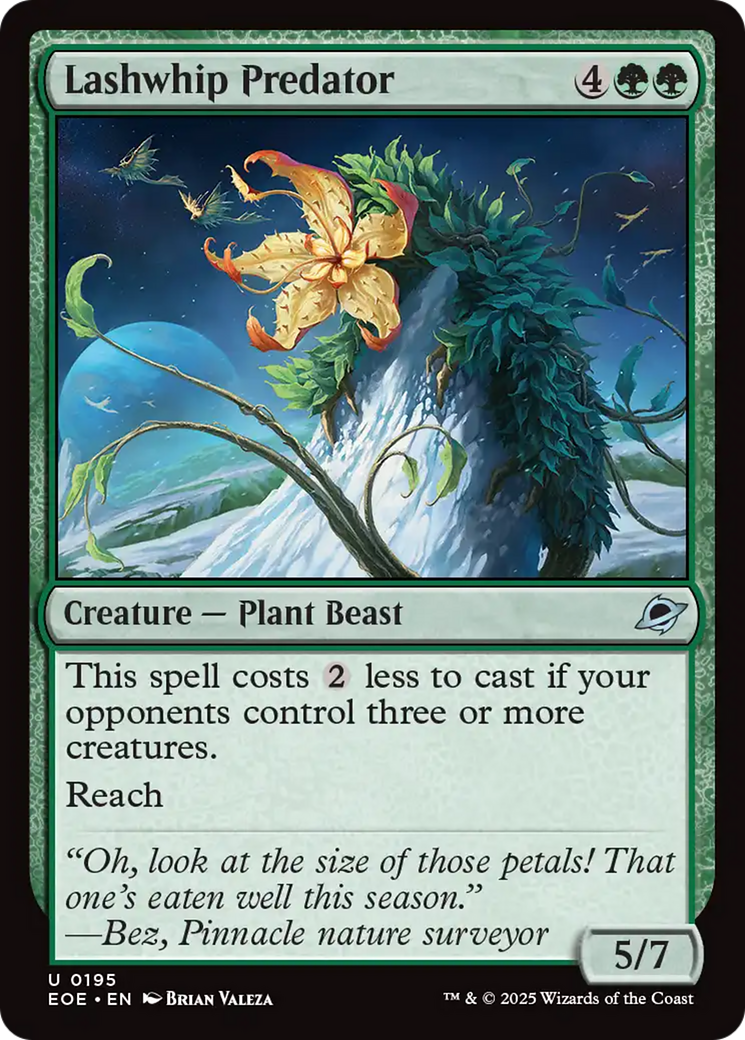 Lashwhip Predator [Edge of Eternities] | I Want That Stuff Brandon