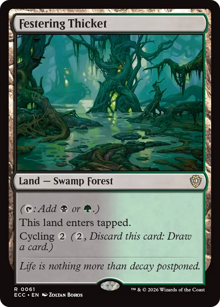 Festering Thicket [Lorwyn Eclipsed Commander] | I Want That Stuff Brandon