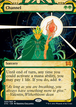 Channel (Foil Etched) [Strixhaven: Mystical Archive] | I Want That Stuff Brandon