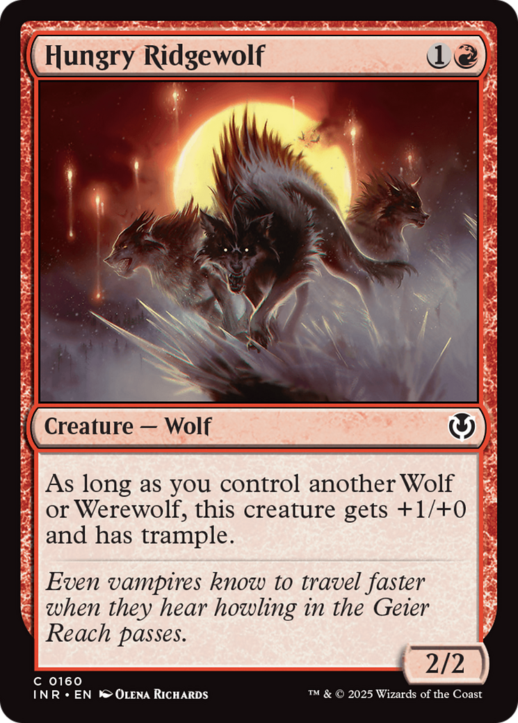 Hungry Ridgewolf [Innistrad Remastered] | I Want That Stuff Brandon