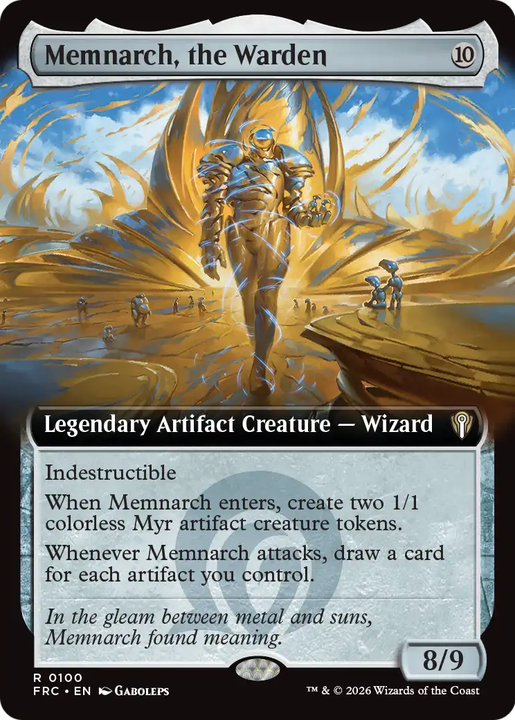 Memnarch, the Warden (Extended Art) [Reality Fracture Commander] | I Want That Stuff Brandon