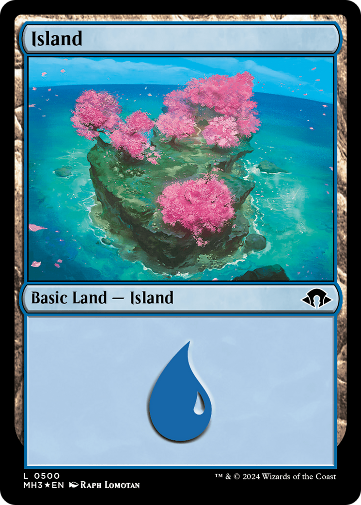 Island (0500) (Ripple Foil) [Modern Horizons 3] | I Want That Stuff Brandon