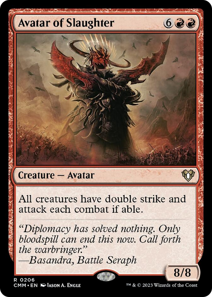 Avatar of Slaughter [Commander Masters] | I Want That Stuff Brandon