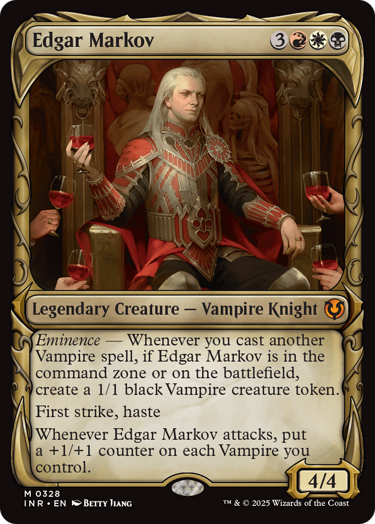 Edgar Markov (Showcase) [Innistrad Remastered] | I Want That Stuff Brandon