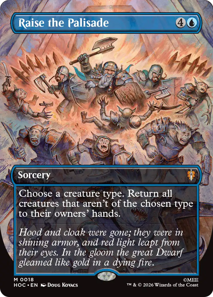 Raise the Palisade (Borderless) [The Hobbit: Eternal-Legal] | I Want That Stuff Brandon